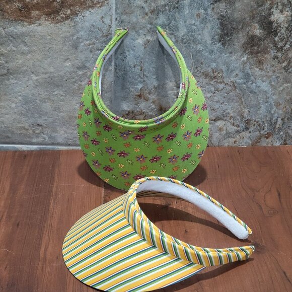 Sun Visor Hats Women Clip On Set of 2 Wide Brim Visors Hat Outdoor Sports Golf B - Picture 5 of 12